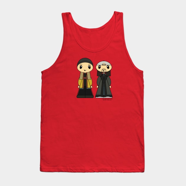 Comicones #49 - Jay and Silent Bob Tank Top by Official Comicones